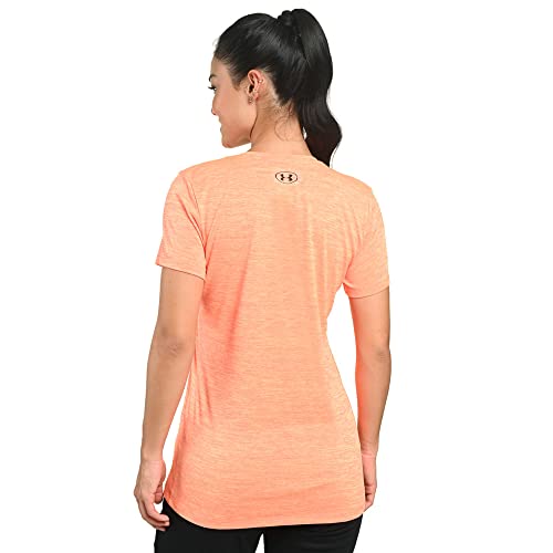 Image of Under Armour Womens Tech V-Neck Twist Short-Sleeve T-Shirt