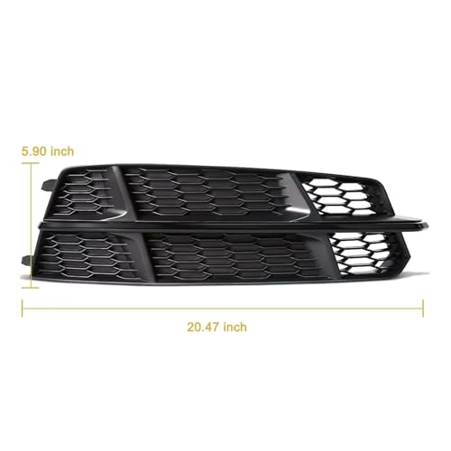 Cubierta de parrilla derecha para parachoques de Audi A6L S-Line 2015-2018 2