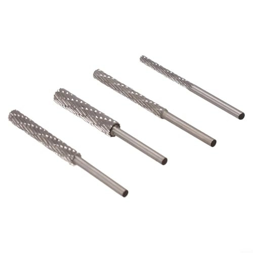 Fresas rotativas juego de 3mm a 6mm de carburo miniatura 4
