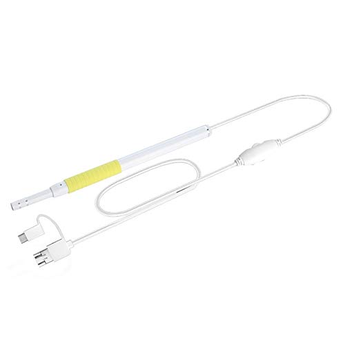 Visueller Ohrentferner 3 In 1 Otoskop Otoskopspülung 5,5 mm Ohrstöpsel-Werkzeug Visuelles Ohrlöffel-Kamera-Endoskop