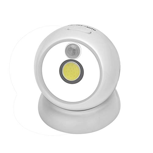 Preisvergleich Produktbild goodjinHH Nachtlicht mit Bewegungsmelder, LED Bewegungsmelder Licht, Auto ON / OFF Nachtlicht, Batterie-Powered Treppen Licht, Schrankleuchten für Flur, Treppe, Schlafzimmer,Schrank, Camping usw (Weiß)
