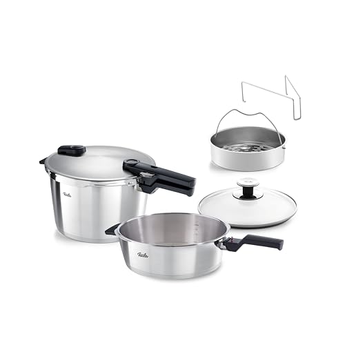 Fissler Vitaquick Premium/Schnellkochtopf-Set 2-teilig, Ø 26 cm...