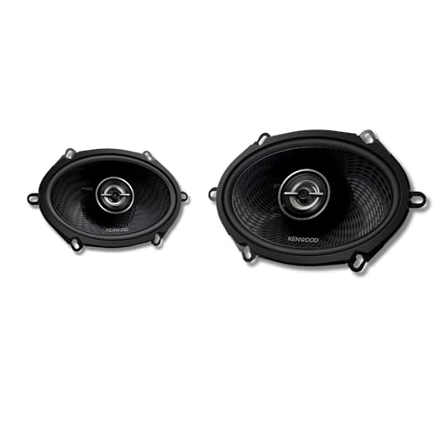 Kenwood KFC-C5798RS 5x7 2-Way Car Speakers 320W Peak Power Balanced Dome Tweeter Acoustic Sound Harmonizer Easy Installation