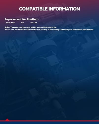 Image of KAX Engine Cylinder Head Gasket Set Compatible with Pontiac G8 2008-2009 3.6L V6, Head Gasket Kit, OE# ES72274, HS26376PT-3, GS33676