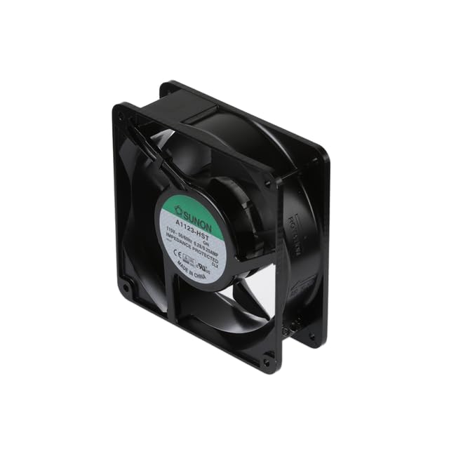 A1123-HST.GN,AC Fans Axial Fan, 120x120x38mm, 115VAC, 95/115CFM, 0.33/0.38" H2O, Sleeve, Terminals