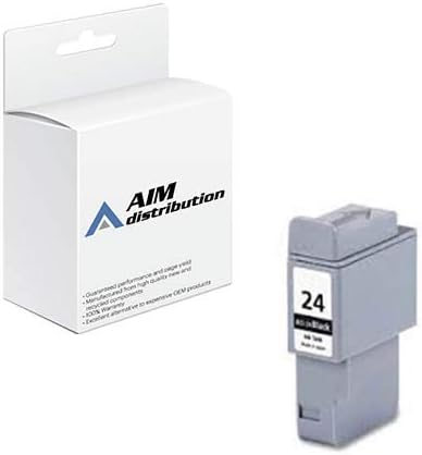 AIM Repuesto compatible para Canon BCI-24 Black Inkjet