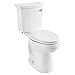 American Standard 2886205.02 H2Option ADA Dual Flush Height Elongated Toilet-Right Hand Trip Lever, White