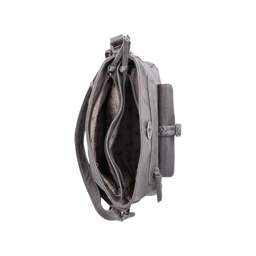 Rieker Damen Handtasche H1340-42 grau