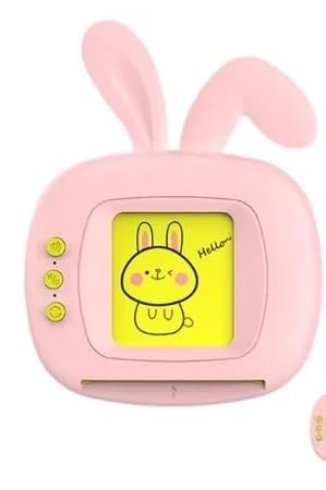 Brinquedo Educativo Infantil: Cartão Bilingue Inglês e Português com Tema Coelhinho, Ideal para Apra