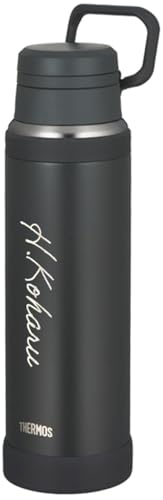 【名入れ無料】 サーモス 水筒 真空断熱ケータイマグ JOY-1000 1000ml 誕生日プレゼント 卒業記念 記念品 ノベルティ (ブラック)
