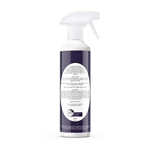 BritishBasics Leather Cleaner and Conditioner 500ml Clear