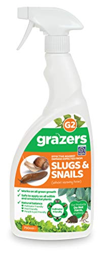 Grazers G2 750ml Effective against Damage from Slugs & Snails. Ready To Use Eco Spray