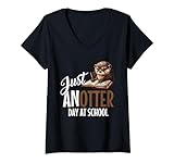 Photo Gallery donna otter lover just anotter giorno scuola divertente carino bambini insegnante maglietta con collo a v Photo Gallery donna otter lover just anotter giorno scuola divertente carino bambini insegnante maglietta con collo a v