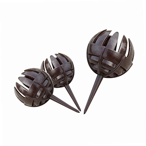 OUNONA 20個入り 有機肥料かご ガーデン用肥料容器 盆栽鉢に適した 大きめ 小さめ プラスチック製園芸ツール