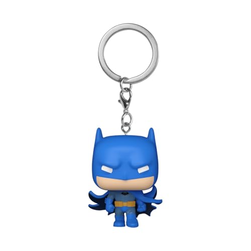 Funko Pop! Keychain: DC New Classics - Batman - DC Comics- Minifigura de Vinilo Coleccionable Llavero Original - Relleno de Calcetines - Idea de Regalo - Mercancia Oficial - Superheroes Fans