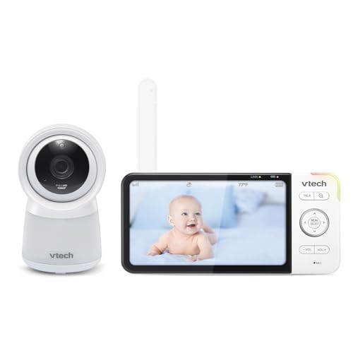 VTech RM5754HD RM5754HD Smart Wi-Fi 1080p Video Baby Monitor System