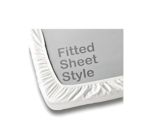 Image of Gleeson Fitted Bed Sheet with Elastic,Double Size Bedsheet with 2 Pillow Covers,Cotton Bedsheet for Kids Room,Bus Print Bedsheet for Girls|Boys Room (72x72x8 Inch)
