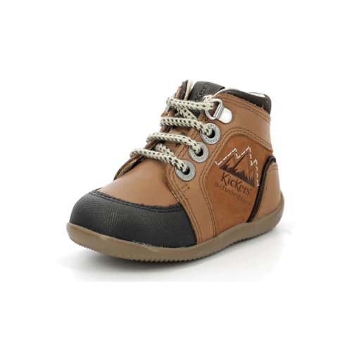 Kickers Baby-Jungen Bins Mountain Oxford-Schuh, Camel Braun, 18...