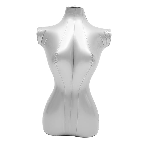 NAMOARLY Half Mannequin Torso Female Full Body Mannequin Clothing Display Rack Dress Stand