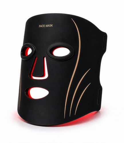 Image of 2026 Upgrade Red Light Therapy Mask for Face, LED Face Mask with 850nm NIR and 7 Colors, Red Light Mask with 296 LED Beads for Anti-Aging, Soft Silicone Design