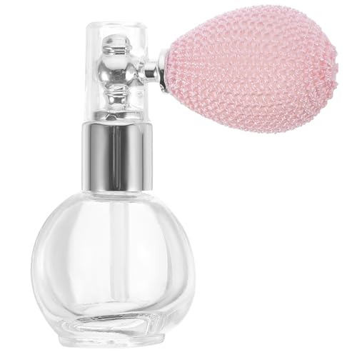 GAROZATION Botella de Spray Pulverizador de Polvo 10 Ml Botella Vacía de Vidrio Transparente Rellenable y Portátil para Aceites Esenciales Perfumes y Viajes Contenedor Color Aleatorio
