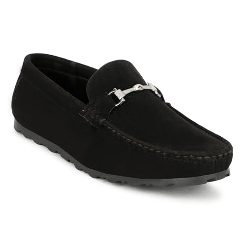 Image of TROTUS Men's Stylish & Comfortable with Soft Cushioned Insole | Hand-Stitched Design for Trendy | Loafer for Men