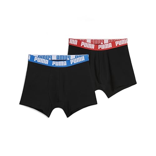 Puma Herren Boxershorts Basic 2er Pack, red / blue, M, 521015001 – Ansicht 1