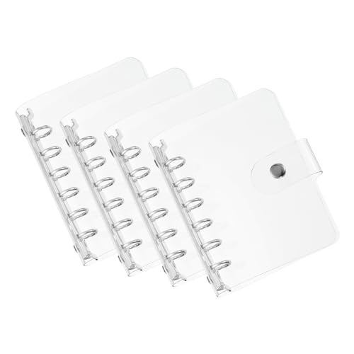 Classeur A7 transparent PATIKIL en PVC souple pour organiser votre budget et vos notes de voyage