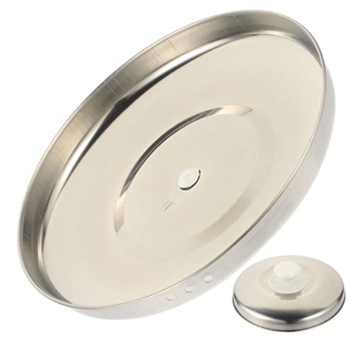COLLBATH Coperchio Inossidabile Per Rice Cooker Copertura Riutilizzabile Antiscottatura Per Pentole Di Riso Compatibile Con Modelli Tradizionali Facile Da Pulire e Pratico Per La Cucina