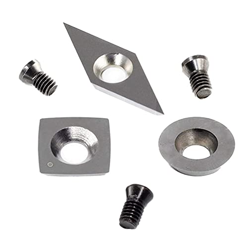 Juego de Fresas de Carburo para Torno de Madera 5 Piezas miniatura 3
