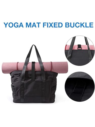 Women's Durable Travel Tote Bag Casual Large Capacity Handbag Lightweight Multi Pocket Shoulder Bag3