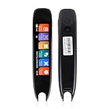 Stylo traducteur vocal 142 langues : le traducteur vocal prend en charge 142 langues de traduction par numérisation en ligne et de traduction vocale en temps réel, ainsi que 10 langues de traduction hors ligne. Prise en charge des accents multi-nationaux, vitesse de sortie vocale réglable. C'est le meilleur choix pour prendre des notes, enregistrer des réunions, voyager à l'étranger, passer des examens et offrir des cadeaux. (Veuillez noter qu'une connexion sans fil peut être requise pour