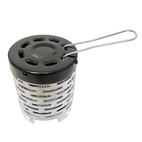 Bumiva Cubierta para Calefacción Exterior, Estufas de Gas, Mini Estufa, Estufa de Camping, Accesorios de Acero Inoxidable para Estufas de Gas.