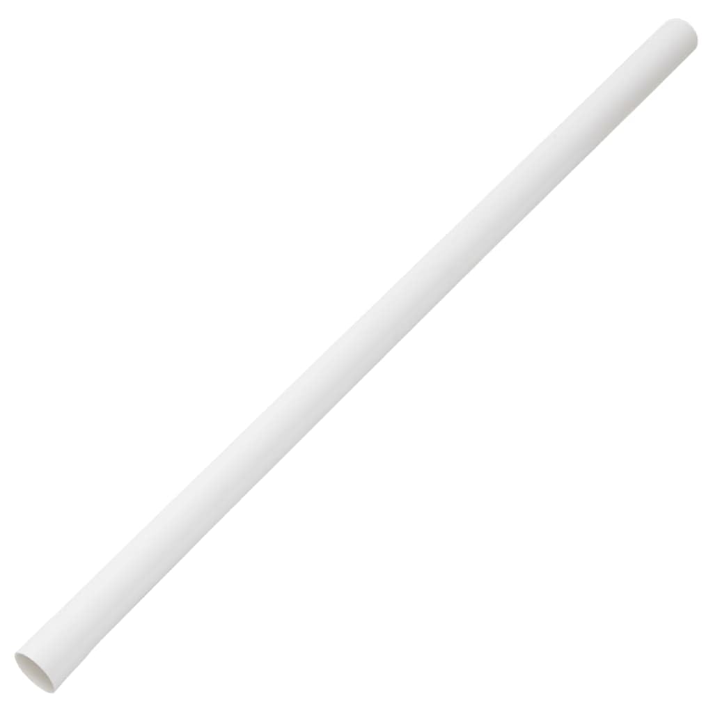 Gaine d'installation 30 mm Ø 30 m - Kit de goulotte de câble en PVC pour gestion des câbles - Blanc - 30 x 1 m - Tube de protection pour installation électrique