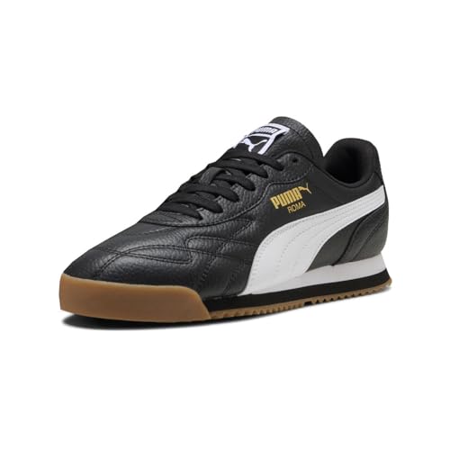 PUMA Mens Roma Anniversario Lace Up Sneakers Shoes Casual - Black2