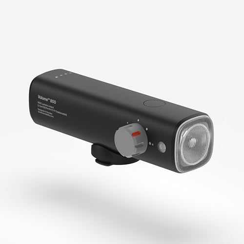 Bookman Volume 800 Rechargeable Bicycle Light | Black