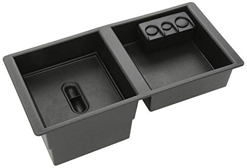 GM Accessories 22817343 Front Center Console Tray Organizer in Black