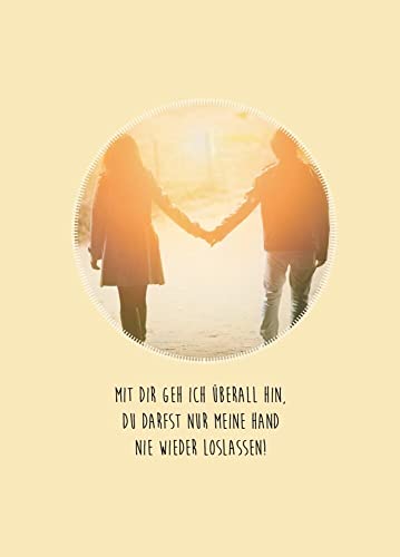 Postkarten Hochzeit - 25 Postkarten Liebe: Postkarten Set Liebe für die Hochzeit als liebevoll gesta