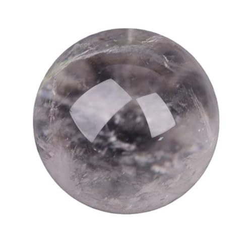 Sphère de quartz blanc de 10cm le cadeau idéal pour décoration de bureau