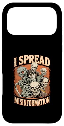 I Spread Misinformation�ʔ������B���e�[�W�z���[�i�� �X�}�z�P�[�X iPhone 17 Pro Max �p