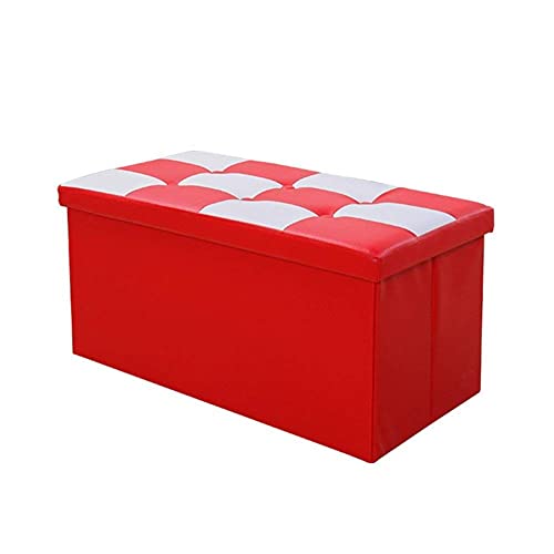 Pouf de rangement pliant pour optimiser les petits salons - 2