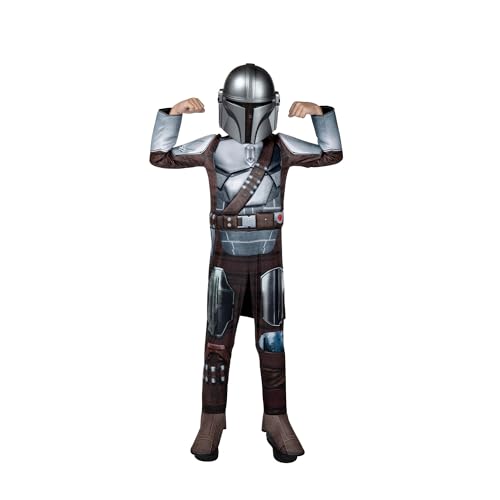 Disfraz juvenil oficial The Mandalorian Star Wars miniatura 5