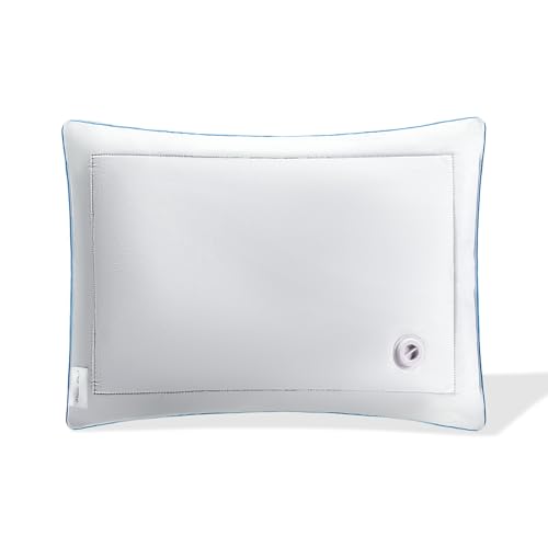 GC GAVENO CAVAILIA 300 Thread Count Water Pillow 1 Pack | Adjustable Water Pillow for Sleeping Neck & Shoulder Pain Relief, Cotton Pillow Cover | Washable Side Sleeper Waterbase Support Pillow,50x70cm