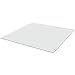 Glasplatte TERRY 70x70cm Facettenschliff ESG Gehärtetes Glas Scheibe Bodenplatte