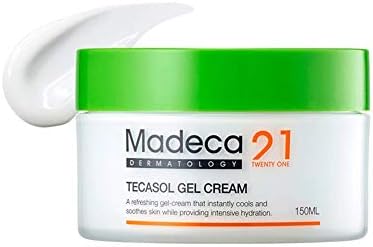 Madeca21 Tecasol Gel Cream 150ml/ 5 fl.oz | Contains 67% Centella Asiatica Extract (Tecasol Gel Cream 150ml)