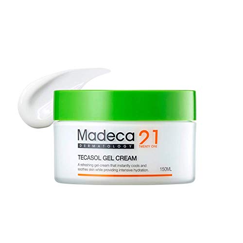 Madeca21 Tecasol Gel Cream 150Ml/ 5 Fl.oz | Contains 67% Centella Asiatica Extract (Tecasol Gel Cream 150Ml) #TOP1
