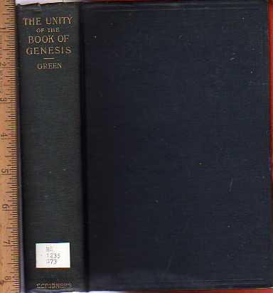 The unity of the book of Genesis B00086FD94 Book Cover