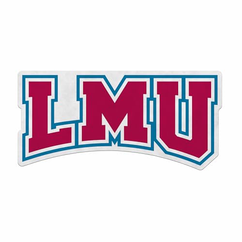 Rico Industries NCAA Loyola Marymount Lions Shape Cut Pennant - Home and Living Room Décor - Soft Felt EZ to Hang