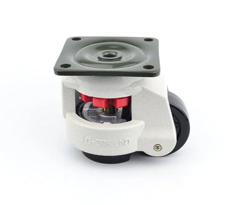 Roulettes de réglage GD-80F charge 500KG support plat pour machine