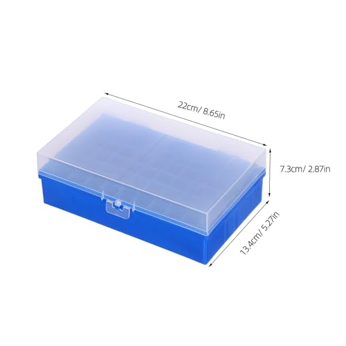 Boîte flacons d'échantillons antichoc avec couvercle transparent - 2